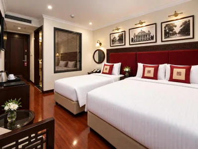 Deluxe Family Room — Au Coeur d'Hanoi Lakeside Hotel